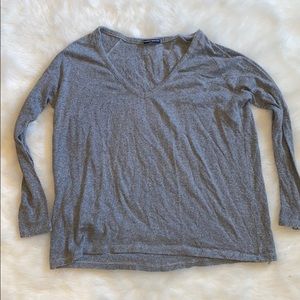 super soft oversized grey sweater